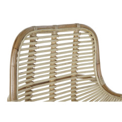 Silla de Jardín DKD Home Decor Multicolor Natural Ratán 61 x 58 x 92