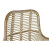 Silla de Jardín DKD Home Decor Multicolor Natural Ratán 61 x 58 x 92