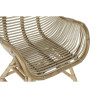 Silla de Jardín DKD Home Decor Multicolor Natural Ratán 61 x 58 x 92