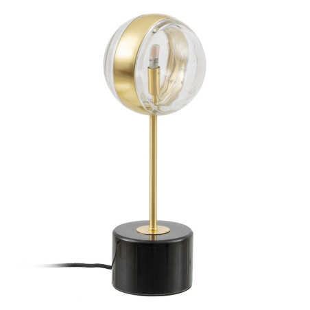 Lámpara de mesa Dorado Cristal Mármol Hierro Hierro/Cristal 28 W 220