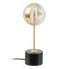 Lámpara de mesa Dorado Cristal Mármol Hierro Hierro/Cristal 28 W 220