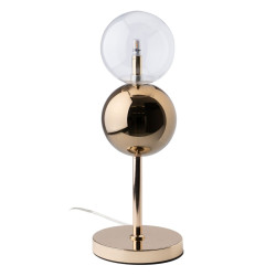 Lámpara de mesa Dorado Cristal Hierro Hierro/Cristal 28 W 220 V 240 V