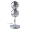 Lámpara de mesa Plateado Cristal Hierro Hierro/Cristal 28 W 220 V 240