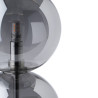 Lámpara de mesa Plateado Cristal Hierro Hierro/Cristal 28 W 220 V 240
