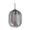 Lámpara de Techo 26 x 26 x 120 cm Cristal Gris
