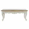 Mesa de Comedor DKD Home Decor Acabado envejecido Blanco Multicolor Na