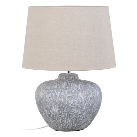 Lámpara de mesa Gris Lino Cerámica 40 W 220 V 240 V 220-240 V 40 x 4