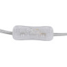 Lámpara de mesa Negro Dorado Metal Hierro 60 W 220 V 240 V 220 -240 V