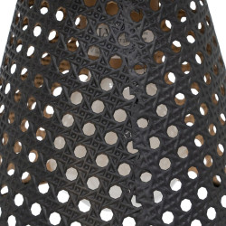 Lámpara de mesa Negro Dorado Metal Hierro 60 W 220 V 240 V 220 -240 V