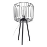 Lámpara de mesa Negro Metal Hierro 60 W 220 V 240 V 220 -240 V 29 x 2