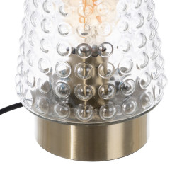 Lámpara de mesa Dorado Metal Cristal Latón Hierro 40 W 220 V 240 V 2
