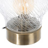 Lámpara de mesa Dorado Metal Cristal Latón Hierro 40 W 220 V 240 V 2