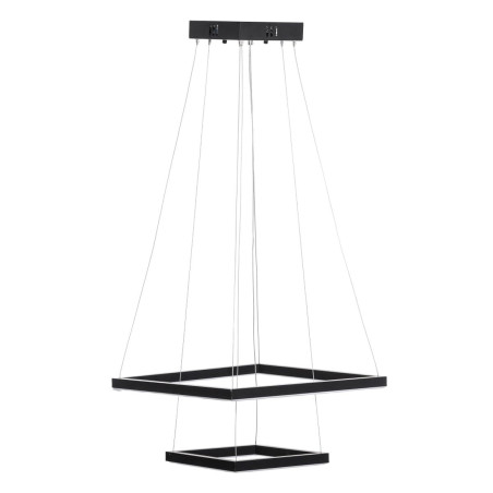 Lámpara de Techo Negro Aluminio 220-240 V Moderno 50 x 50 x 120 cm