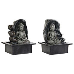 Fuente de Jardín DKD Home Decor 21 x 17,5 x 25 cm Buda Resina Orienta