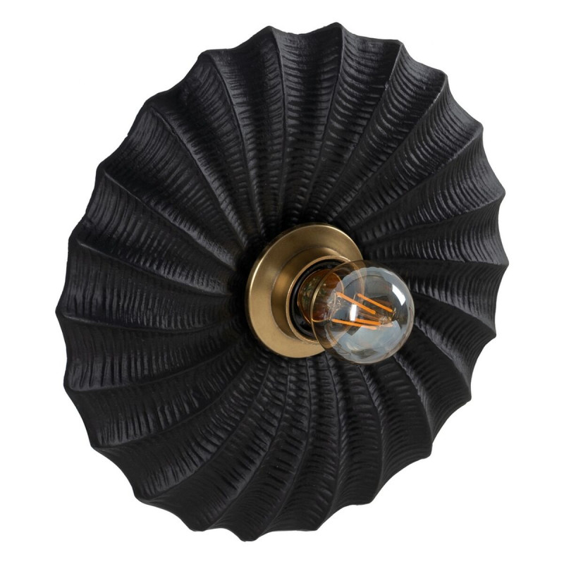 Aplique de Pared Negro Aluminio Hierro A 220-240 V 27 x 9 x 27 cm Aplique de Pared Negro Aluminio Hierro A 220-240 V 27 x 9 x 27 cm