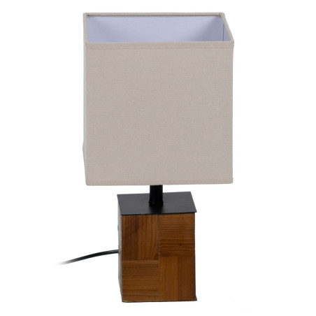 Lámpara de mesa Marrón Crema 60 W 220-240 V 20 x 20 x 40 cm