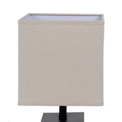 Lámpara de mesa Marrón Crema 60 W 220-240 V 20 x 20 x 40 cm