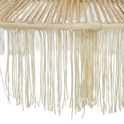 Lámpara de Techo Beige Papel Hierro 220-240 V 41 x 41 x 17 cm