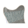 Sillón de jardín DKD Home Decor Azul Blanco Verde Hierro 74 x 65 x 9