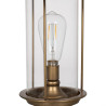 Lámpara de mesa Dorado Cristal Hierro 40 W 27 x 27 x 48 cm