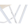 Sillón de jardín DKD Home Decor Blanco Naranja Hierro 74 x 65 x 90 c
