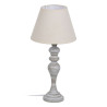 Lámpara de mesa Beige Gris 60 W 220-240 V 25 x 25 x 50 cm