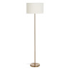Lámpara de Pie Blanco Dorado Metal Tejido 60 W 220-240 V 40 x 40 x 14