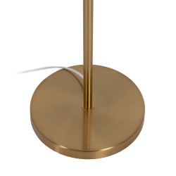 Lámpara de Pie Blanco Dorado Metal Tejido 60 W 220-240 V 40 x 40 x 14