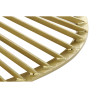 Mesa auxiliar DKD Home Decor Dorado Cristal Acero 138 x 66 x 46 cm