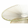 Mesa auxiliar DKD Home Decor Dorado Cristal Acero 138 x 66 x 46 cm