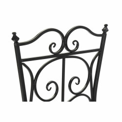 Silla de Jardín DKD Home Decor Negro 39 x 50 x 93 cm Cerámica Multic