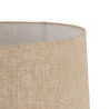 Lámpara de mesa Dorado Lino Metal Cristal 60 W 220-240 V 43 x 43 x 73