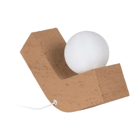 Lámpara de mesa Beige Poliresina 220-240 V 29 x 9,5 x 19,5 cm