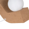 Lámpara de mesa Beige Poliresina 220-240 V 29 x 9,5 x 19,5 cm