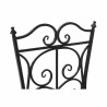 Silla de Jardín DKD Home Decor Negro Cerámica Multicolor Forja (39 x