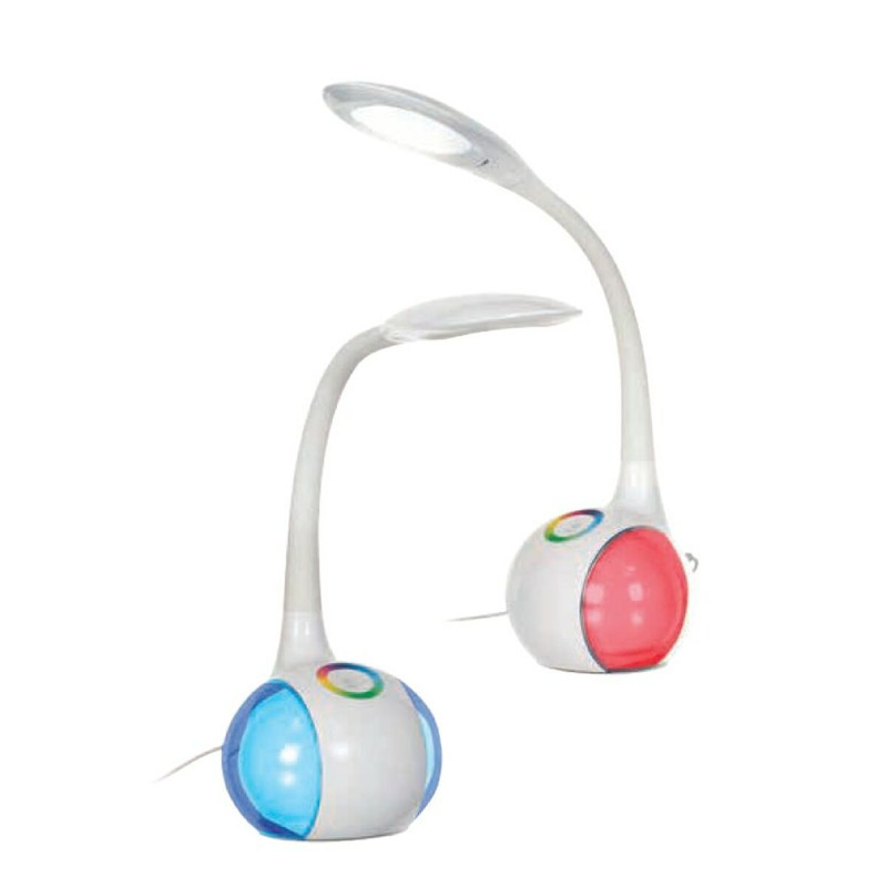 Lámpara de mesa Activejet AJE-RAINBOW RGB Blanco 80 Plástico 6 W 230 Lámpara de mesa Activejet AJE-RAINBOW RGB Blanco 80 Plástico 6 W 230