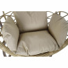 Sillón de jardín colgante DKD Home Decor Marrón Beige Marrón claro