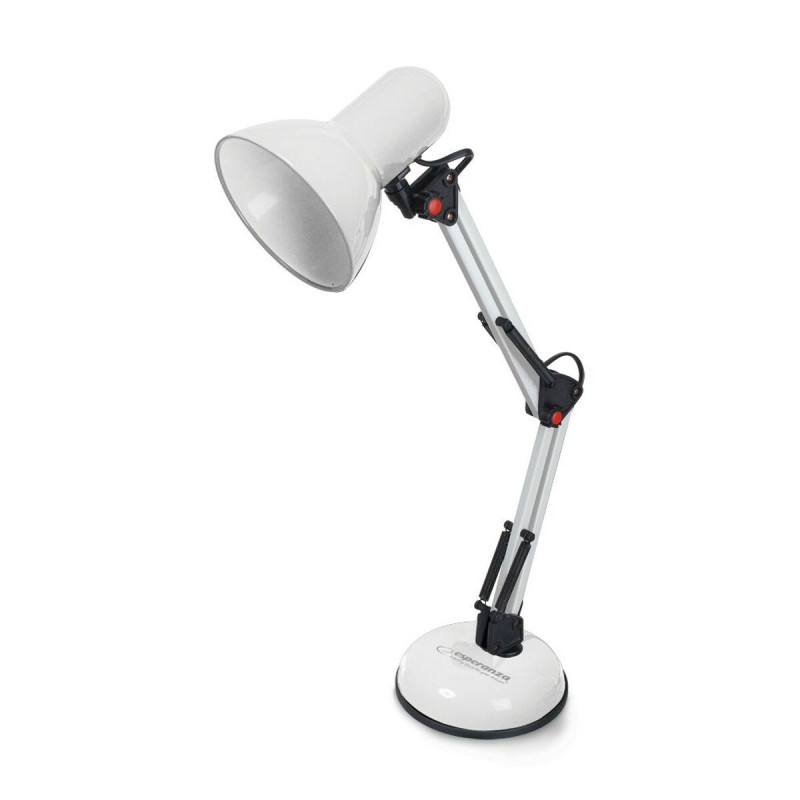 Lámpara de escritorio Esperanza ELD112W Blanco Negro Plástico 12 W Lámpara de escritorio Esperanza ELD112W Blanco Negro Plástico 12 W