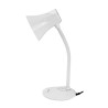 Lámpara de escritorio Esperanza ELD111W Blanco Negro Plástico 12 W