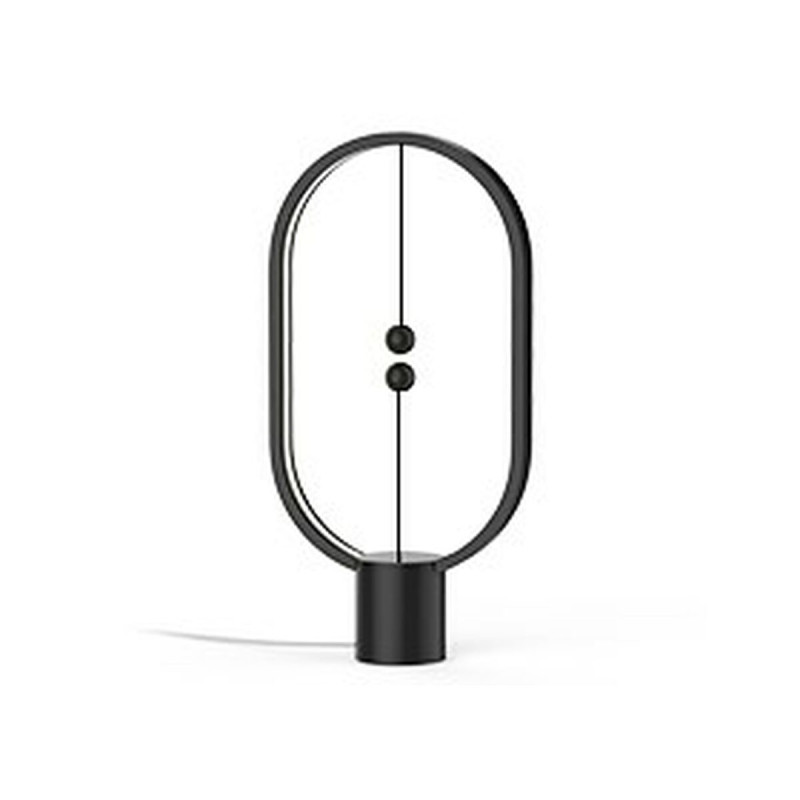Lámpara de mesa Allocacoc Heng Balance Ellipse Negro Plástico 23 x 3 Lámpara de mesa Allocacoc Heng Balance Ellipse Negro Plástico 23 x 3
