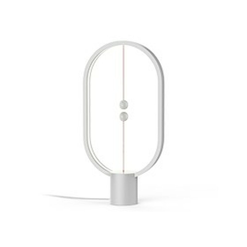 Lámpara de mesa Allocacoc Heng Balance Ellipse Blanco Blanco Cálido Lámpara de mesa Allocacoc Heng Balance Ellipse Blanco Blanco Cálido