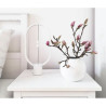 Lámpara de mesa Allocacoc Heng Balance Ellipse Blanco Blanco Cálido