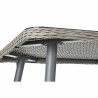 Juego de 3 mesas DKD Home Decor 166 x 92 x 72 cm Cristal ratán sinté