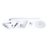 Lámpara de escritorio Activejet AJE-IDA 4in1 Blanco 80 Metal Plástic