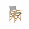 Silla de Jardín DKD Home Decor Gris Natural Pino 56 x 48 x 87 cm (56