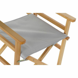 Silla de Jardín DKD Home Decor Gris Natural Pino 56 x 48 x 87 cm (56