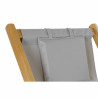 Tumbona DKD Home Decor Gris 77 cm 57,5 x 113 x 77 cm Natural (57,5 x 1