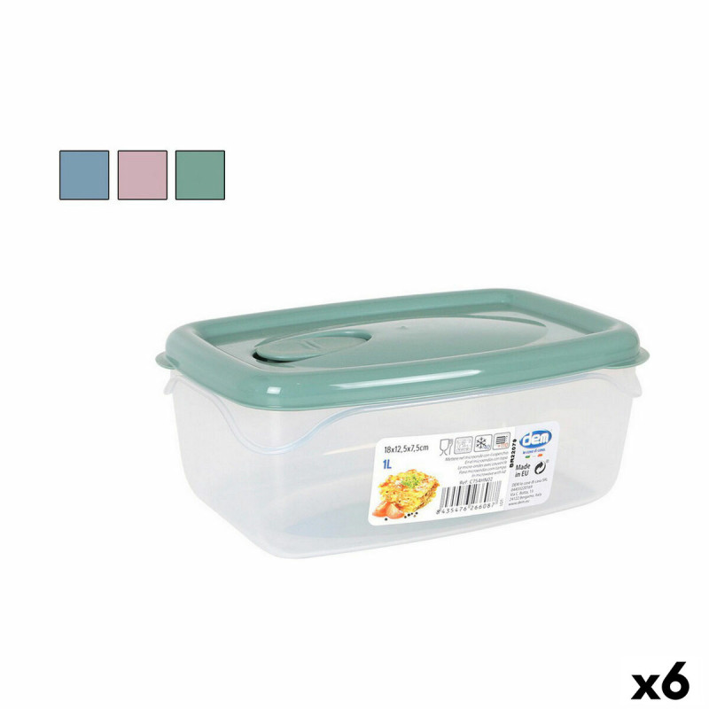 Caja de Herramientas Dem Brico 26 x 27,5 x 6 cm (6 Unidades) Caja de Herramientas Dem Brico 26 x 27,5 x 6 cm (6 Unidades)