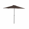 Sombrilla DKD Home Decor Marrón Negro Poliéster Acero (300 x 300 x 2