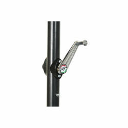 Sombrilla DKD Home Decor Marrón Negro Poliéster Acero (300 x 300 x 2